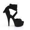 Pleaser - DELIGHT679 KnöchelriemenSandale - Schwarz Product image